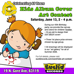 Kids Album Art Drawing Contest