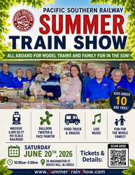 Pacific Souther Railway's Summer Train Show
