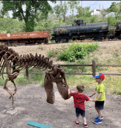 Dinosaur Express Train at the Colorado Railroad Museum