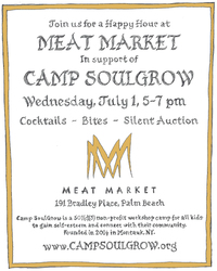 Camp SoulGrow Happy Hour at Meat Market