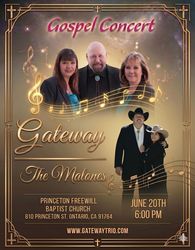 Gateway & The Malones In Concert (No Charge)