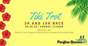 Pacifica Runners Tiki Trot 5K/10K 2026