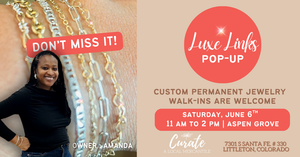 Custom Permanent Jewelry at Curate Mercantile