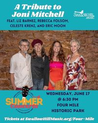 A Tribute to Joni Mitchell (featuring Liz Barnez, Rebecca Folsom, Celeste Krenz, and Eric Moon)