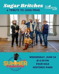 Sugar Britches – A Tribute to John Prine at Four Mile Historic Park