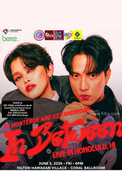 TJ Monterde And KZ Tandingan In Between Live in Honolulu Hawaii