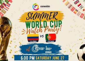 Colombia vs Portugal World Cup Watch Party With Conexión Américas