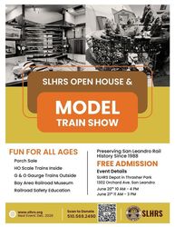 SLHRS Summer Open House & Model Train Show