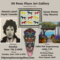 50 Penn Place Art Gallery Guest Artist Reception