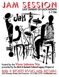 Jam Session, hosted by the Vince Lateano Trio