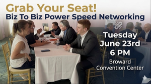 Biz To Biz Power Speed Networking at The Broward Convention Center