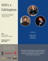 SHIA x Edrington: Bar Takeover w/ Korean-Inspired Cocktails