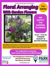 Floral Arranging with Garden Flowers