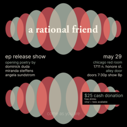 a rational friend - ep release show - may 29 - the red room