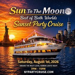 Dance Into the Sunset on NYC’s Ultimate Party Cruise
