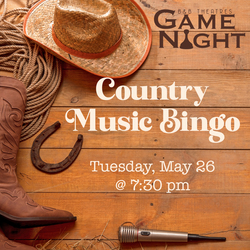 Country Music Bingo