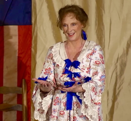 Rebecca Motte portrayed at Chautauqua's FREE History Comes Alive Festival