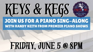 Keys & Kegs Piano Sing-Along at Caledonia Brewing on Friday, June 5!