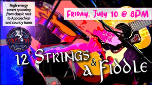 12 Strings and a Fiddle at Caledonia Brewing on Friday, July 10!