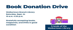 Friends of the Walkertown Library Big Book Drive