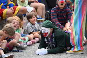 Seafair Clown Arrival