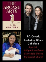 Offsite Poisoned Pen event - S.D. Coverly hosted by Diana Gabaldon
