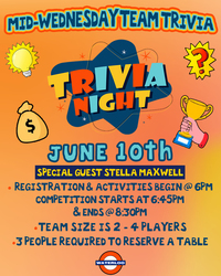 MID-WEDNESDAY TEAM TRIVIA