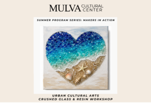 Workshop: Urban Cultural Arts Crushed Glass & Resin Workshop (Beginner Friendly)