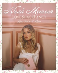 Neah McMeen's "Love Letter" Pop-Up Performance at LoveShackFancy