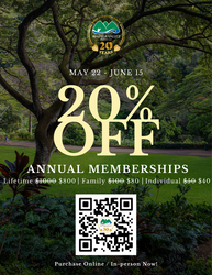 Waimea Valley Annual Membership – 20% off