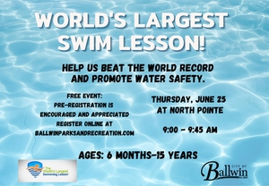 World's Largest Swim Lesson