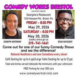 Saturday Night Comedy Show - May 30, 2026 - Bristol, Pa