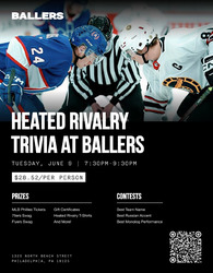 Heated Rivalry Trivia Night w PRIZES! Unlike ANY other Trivia Night you will experience!