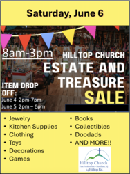 Hilltop Church - Deacons' Estate & Treasure Sale