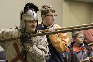 Arms and Armor Demonstration: Medieval Men-at-Arms
