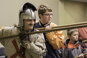 Arms and Armor Demonstration: Medieval Men-at-Arms