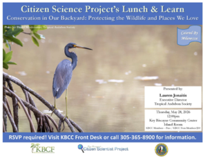 Citizen Science Project Lunch & Learn