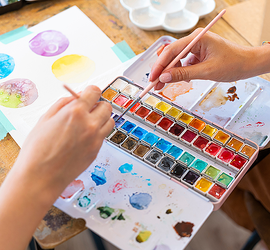 Youth Art Workshop: Watercolor Painting