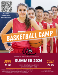 Summer Youth Basketball Camp at Las Positas College