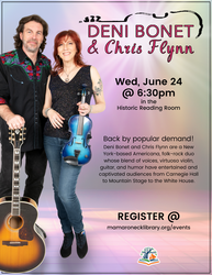 MPL Concert Series: Deni Bonet & Chris Flynn