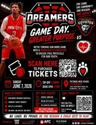 Dreamers Basketball Game Community Fundraiser