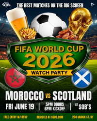 FIFA World Cup 2026: Morocco vs Scotland