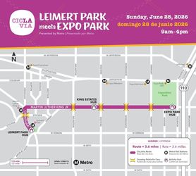 CicLAvia—Leimert Park meets Expo Park