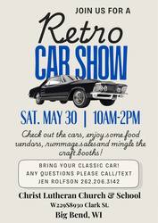 Retro Car Show and Rummage Sale