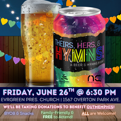 Theirs, Hers, and Hymns! A PRIDE Beer and Hymns Event