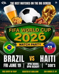FIFA World Cup 2026: Brazil vs Haiti