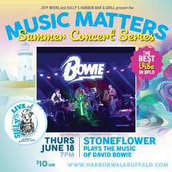 Music Matters Summer Concert Series: Stoneflower plays the music of David Bowie