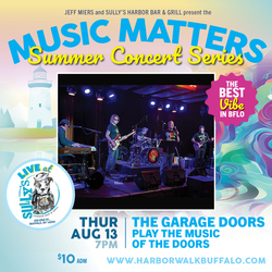 Music Matters Summer Concert Series: The Garage Doors play the music of The Doors