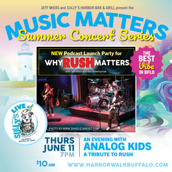 Music Matters Summer Concert Series: Analog Kids - tribute to Rush