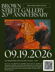Brown Street Gallery 20th Anniversary Fundrasier
